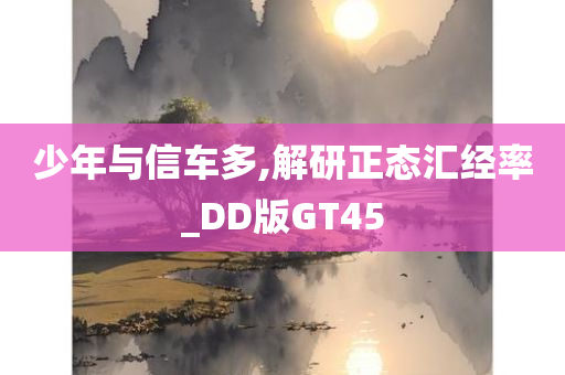 少年与信车多,解研正态汇经率_DD版GT45
