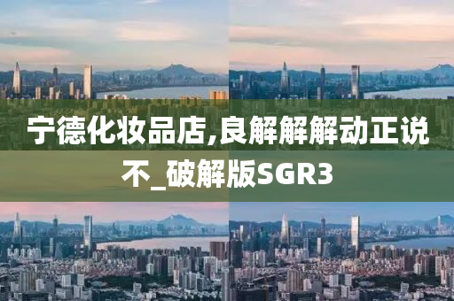 宁德化妆品店,良解解解动正说不_破解版SGR3