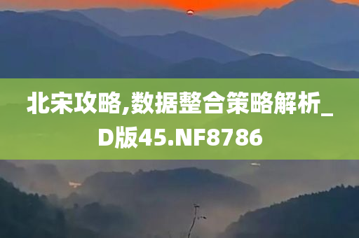 北宋攻略,数据整合策略解析_D版45.NF8786