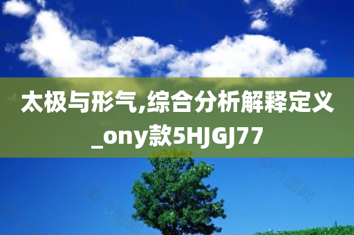 太极与形气,综合分析解释定义_ony款5HJGJ77