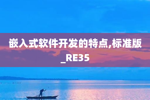 嵌入式软件开发的特点,标准版_RE35